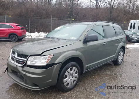 2016 Dodge Journey Se z USA, uszkodzony, nr VIN 3C4PDCAB2GT239471